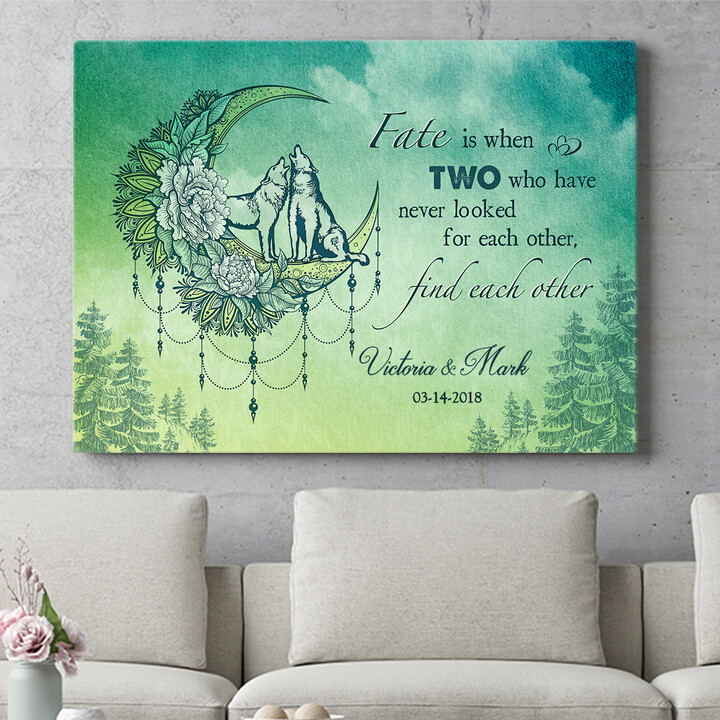 Personalized gift When Two Find One Another