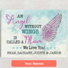 Personalized Canvas Angel Of The Family