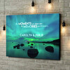 Personalized canvas print Northern Love