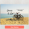 Personalized Canvas Cycling Moments