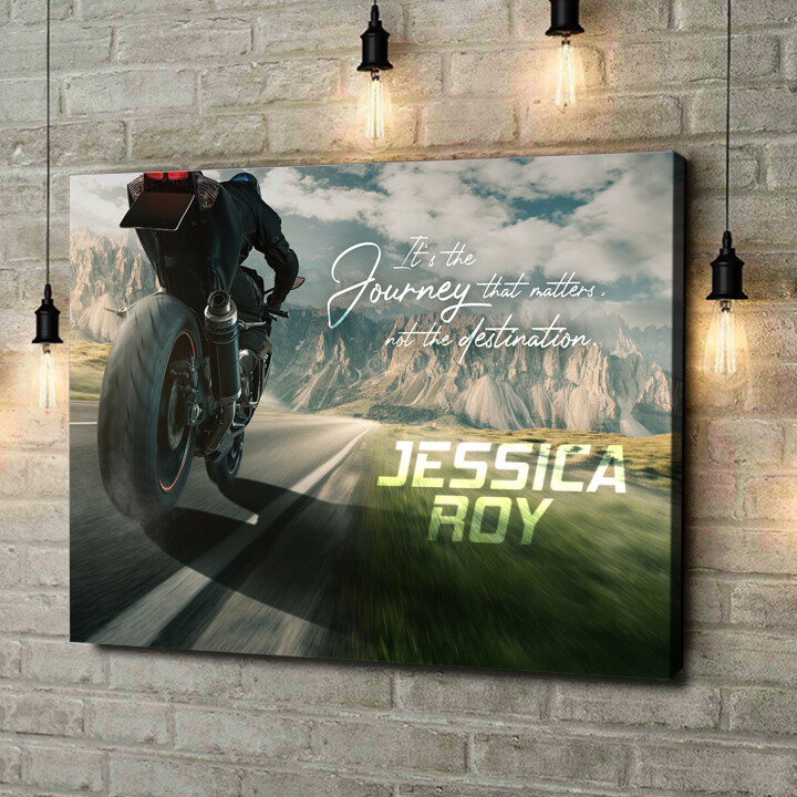 Personalized canvas print Fast Love