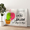 Cactus Balloons Personalized mural