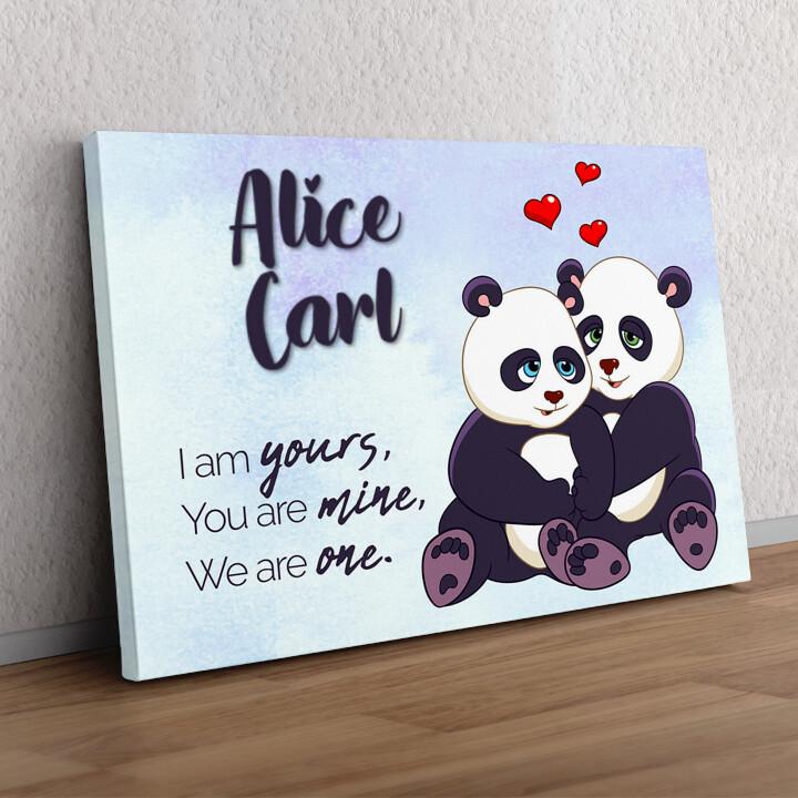 Personalized gift Pandas