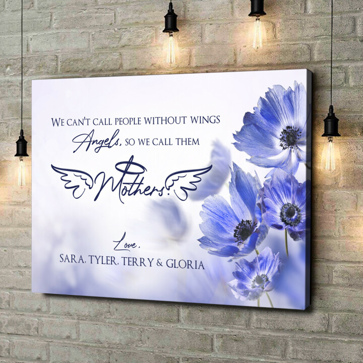Personalized canvas print Angel Without Wings