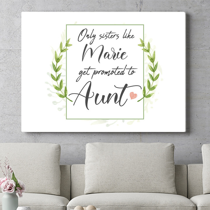 Personalized gift Sister Becomes Aunt