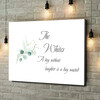 Personalized canvas print Life & Laughter