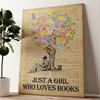Personalized canvas print Tree Of Books