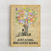 Personalized Canvas Tree Of Books