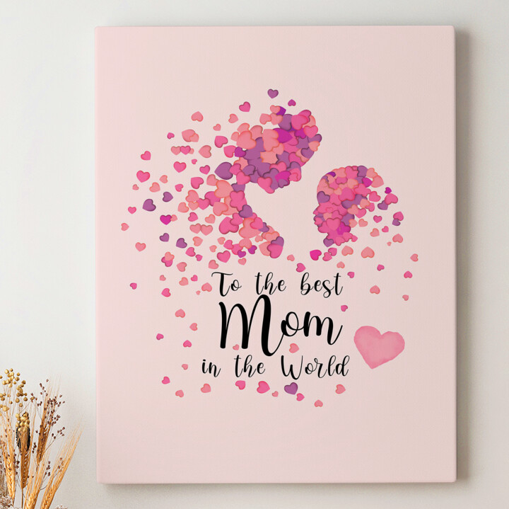 Personalized canvas print Motherly Love