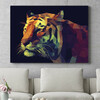 Personalized mural Tiger Polygon