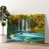 Personalized canvas print Duden Waterfall Antalya