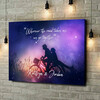 Personalized canvas print Inseparable