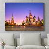 Personalized mural St. Basil Cathedral Moscow
