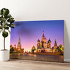 Personalized canvas print St. Basil Cathedral Moscow
