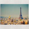 Personalized Canvas Skyline Paris