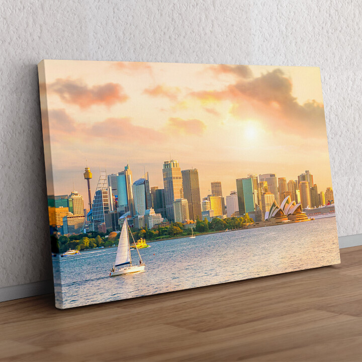 Personalized gift Sydney Skyline