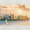 Personalized Canvas Sydney Skyline