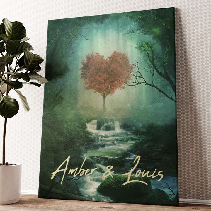 Mystical Love Personalized mural