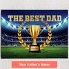 Personalized Canvas The Best Father