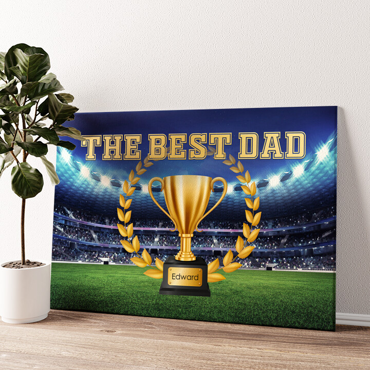 The Best Father Personalized mural