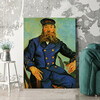 Personalized mural Portraits Of The Postman