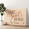 Home Sweet Home Personalized mural