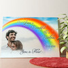 Personalized mural Rainbow Love