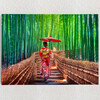 Personalized Canvas Bamboo Grove