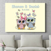 Personalized gift Love Owls