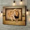 Personalized canvas print Power Of Us