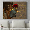 Personalized mural Whispers of Love