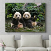 Personalized gift Panda Bears