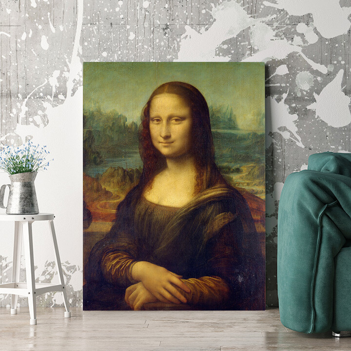 Murale personnalisée Mona Lisa