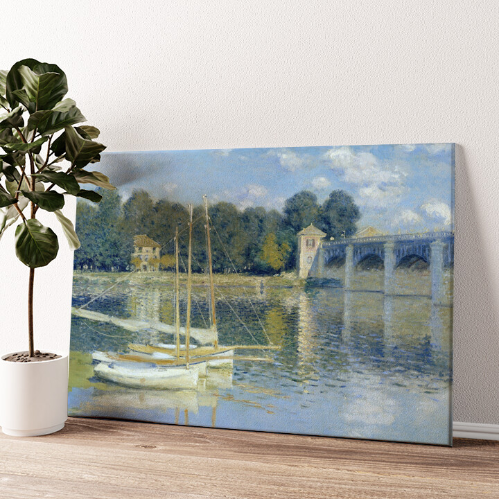 Impression sur toile personnalisée Le pont d'Asrgenteuil