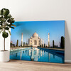 Impression sur toile personnalisée Taj Mahal Inde
