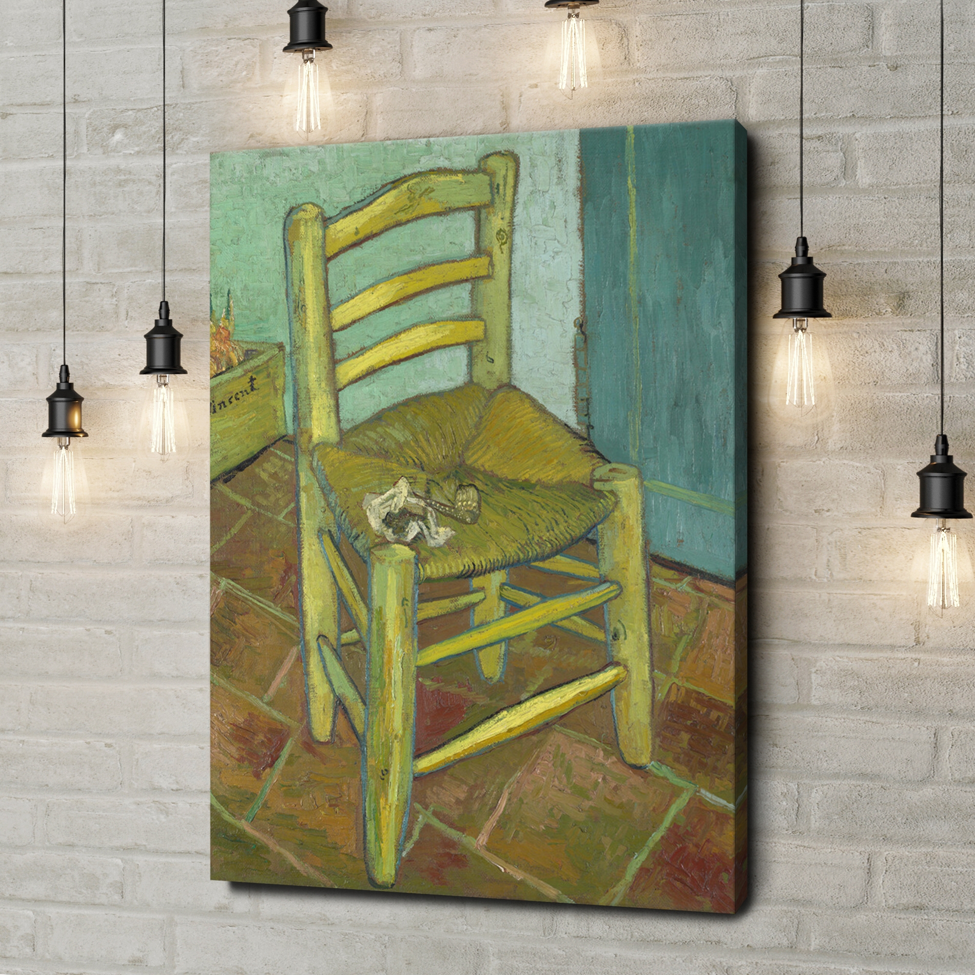 Toile Cadeau La chaise de Van Gogh
