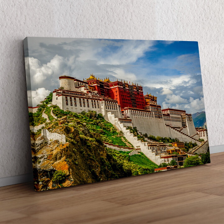 Cadeau personnalisé Palais de Portala au Tibet