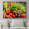 Murale personnalisée Tas de légumes