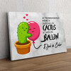 Cadeau personnalisé Ballons Cactus