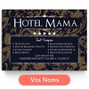 Toile personnalisée Hôtel Mama