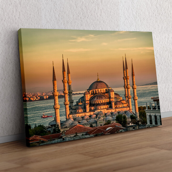 Cadeau personnalisé Mosquée bleue d'Istanbul