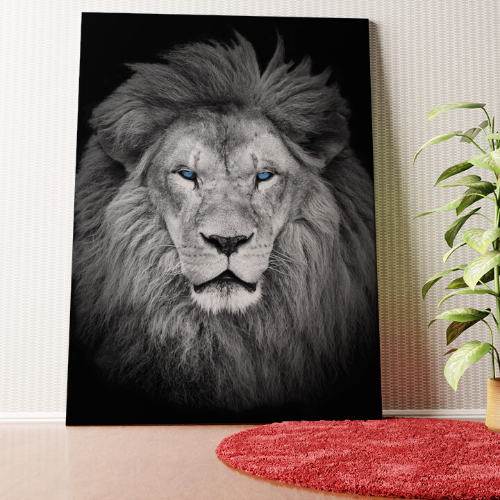 Lion Murale personnalisée
