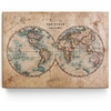Toile personnalisée Carte du monde