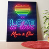 L'amour est l'amour Murale personnalisée