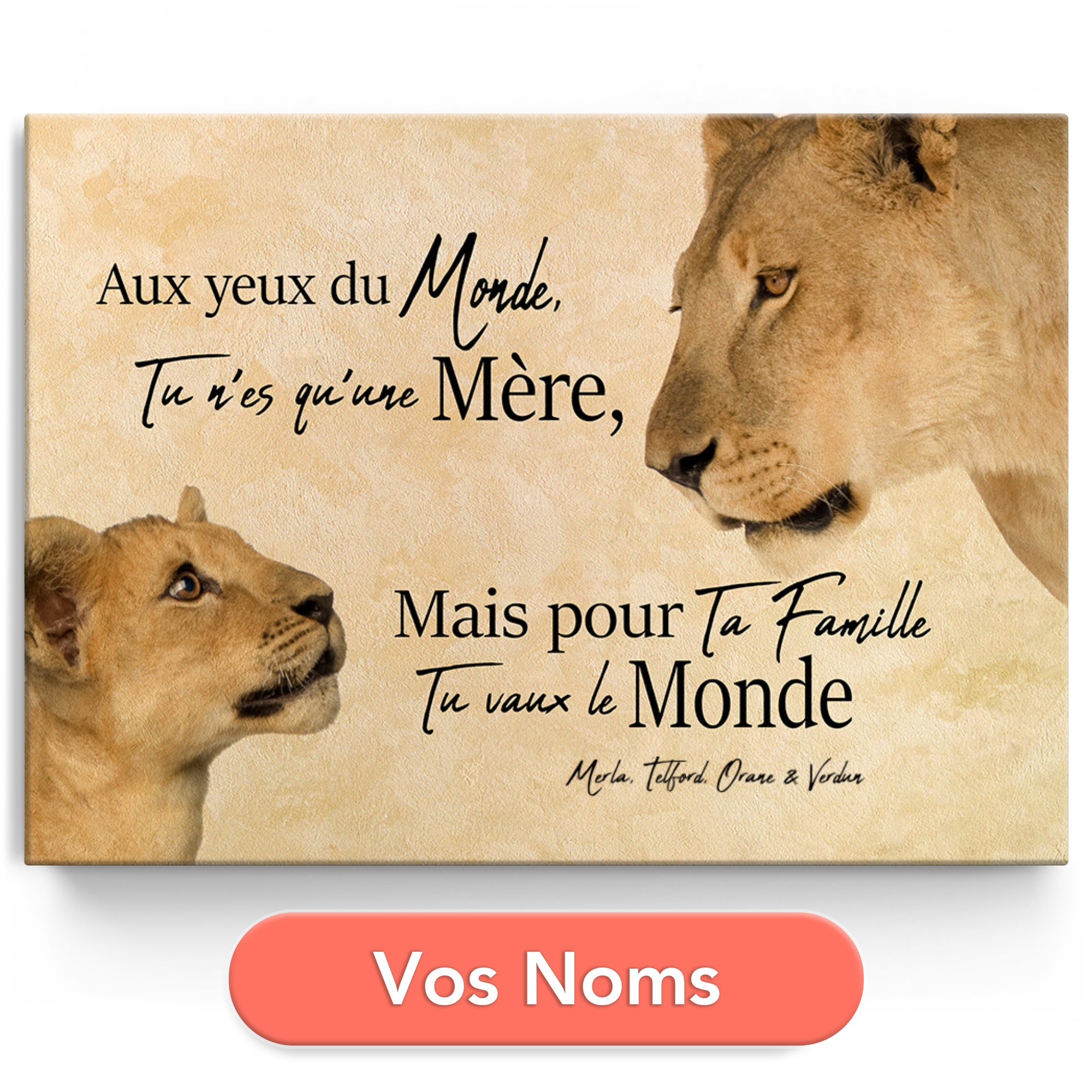 Mère Lionne 2 (format paysage)