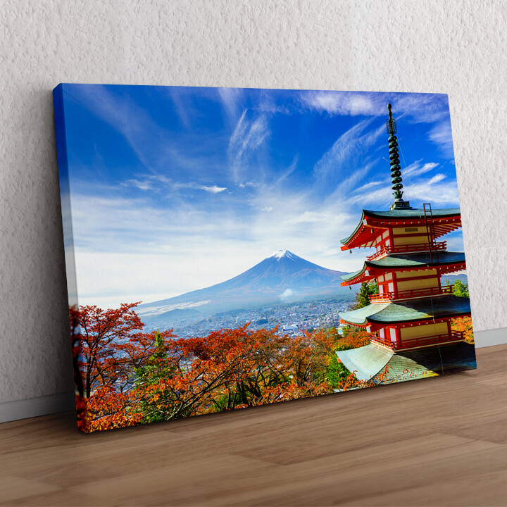 Cadeau personnalisé La pagode de Fujiyoshida Japon