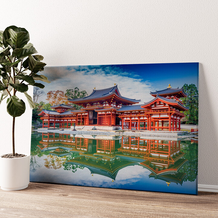 Impression sur toile personnalisée Temple Uji Kyoto Japon