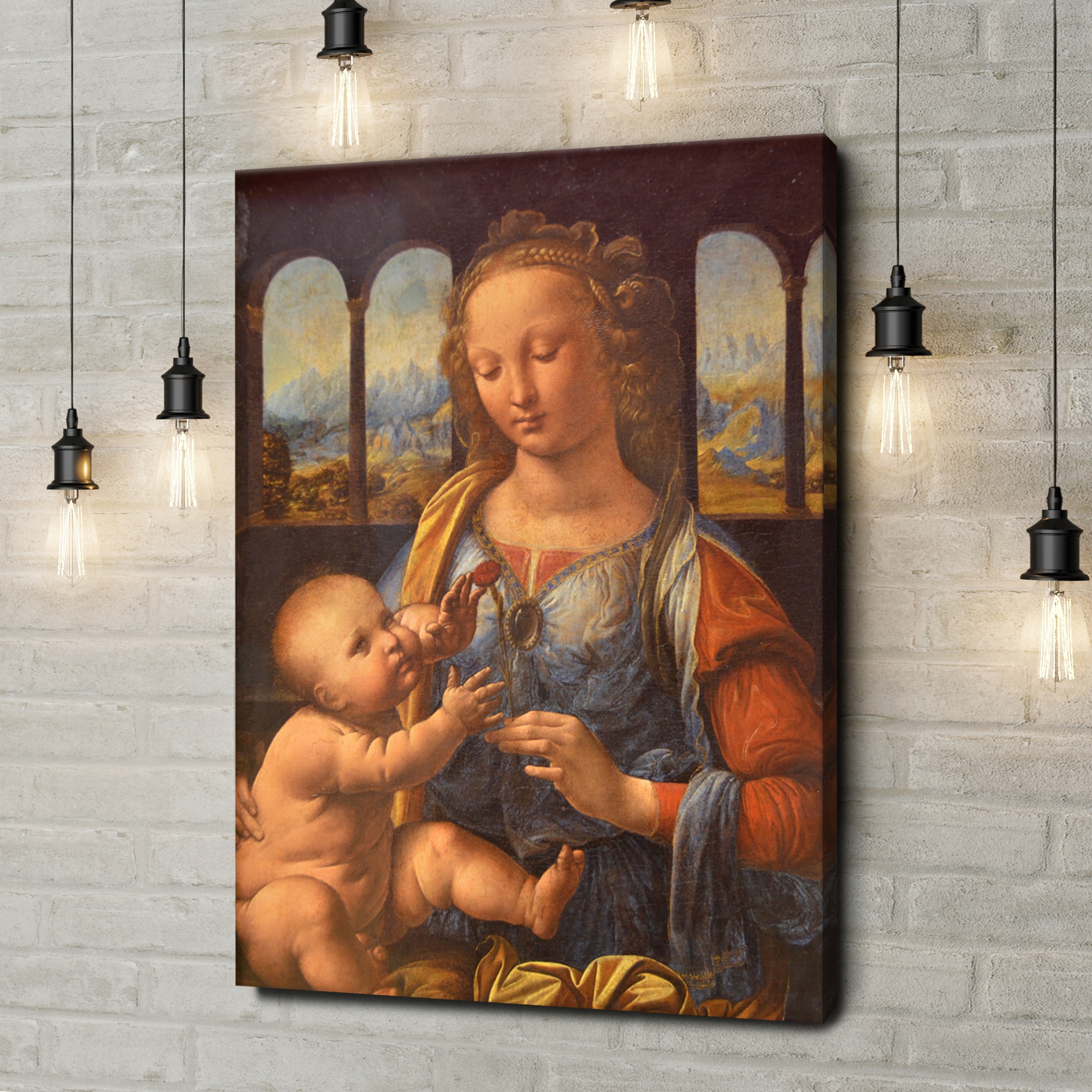 Tela Regalo Madonna del Garofano