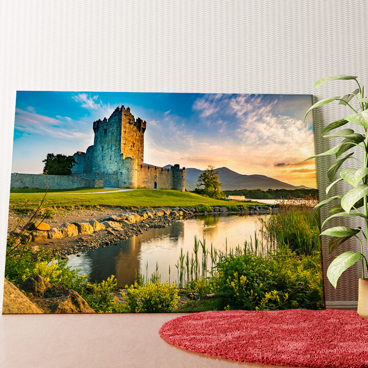 Castello di Ross in Irlanda Tela personalizzata