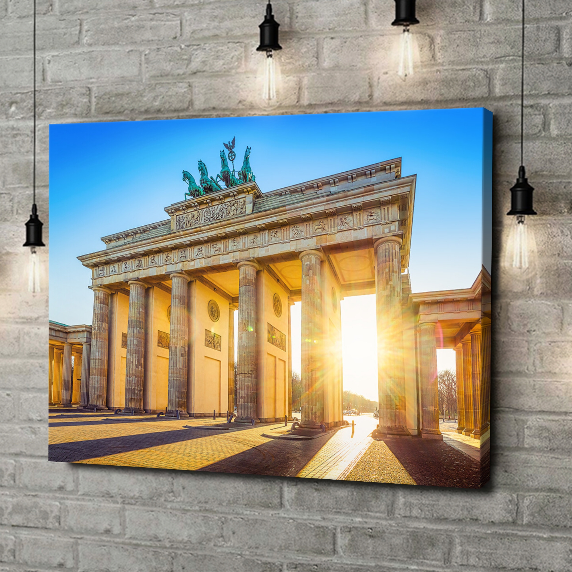 Canvas Cadeau Brandenburger Toren
